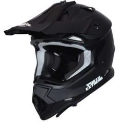 CASCO MX PUNTO EXTREMO 632 TRAVIS NEGRO MATE en internet