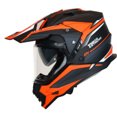 CASCO PUNTO EXTREMO 632 DAKAR NARANJA