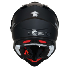 CASCO PUNTO EXTREMO 632 DAKAR NEGRO MATE - FRASER MOTOS