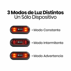 LUZ DE SEGURIDAD FOX PARA CASCO FOXCOMM
