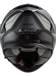 CASCO LS2 800 STORM FASTER TITANIUM MATE - FRASER MOTOS