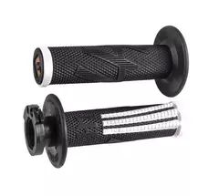 PUÑOS ODI EMIG 2.0 V2 LOCK-ON GRIP BLANCO/NEGRO