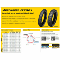 CUBIERTA DUNLOP GT 601 150/70-17M 69H TRASERA JAPON - comprar online