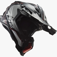 CASCO 700 SUBVERTER ARCHED BL-SIL-TIT BRILLO - FRASER MOTOS