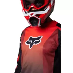 CONJUNTO MOTOCROSS FOX 180 LEED ROJO