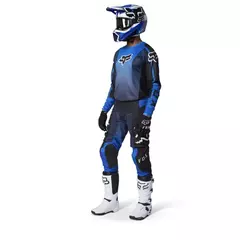 CONJUNTO MOTOCROSS FOX 180 LEED AZUL