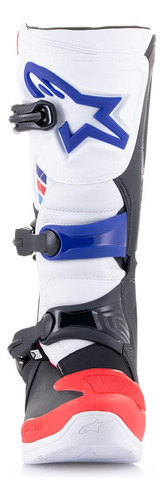 BOTAS ALPINESTARS TECH 3 BLANCO AZUL ROJO - FRASER MOTOS