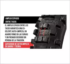 CUBIERTA BORILLI 110/100-18 TRASERA EXC INFINITY B007 en internet