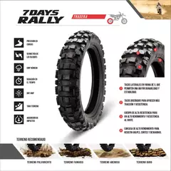 CUBIERTA BORILLI 140/80-18 TRASERA 7 DAYS RALLY - comprar online
