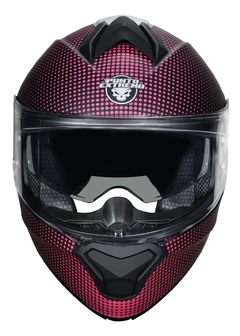 CASCO PUNTO EXTREMO 935 WAY ROSA CEBRA - tienda online