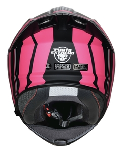 CASCO PUNTO EXTREMO 935 WAY ROSA CEBRA en internet