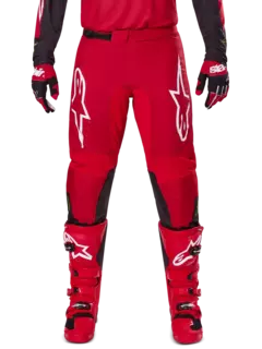 CONJUNTO MX ALPINESTARS FLUID HAUL ROJO BLANCO - tienda online