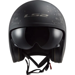 CASCO 599 SPITFIRE FLAG NEGRO MATE en internet