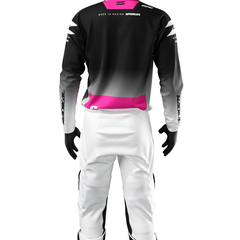 CONJUNTO MX MOTOCROSS RADIKAL CONCEPT MAGENTA BLANCO en internet