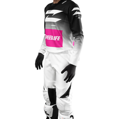 CONJUNTO MX MOTOCROSS RADIKAL CONCEPT MAGENTA BLANCO - comprar online