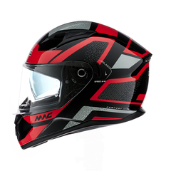 CASCO 825 SPEED 2.0 NEO ROJO NEGRO BRILLO