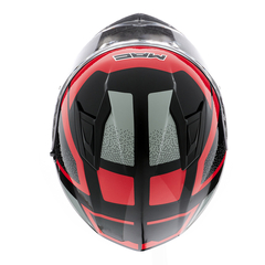 CASCO 825 SPEED 2.0 NEO ROJO NEGRO BRILLO - FRASER MOTOS