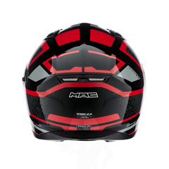 CASCO 825 SPEED 2.0 NEO ROJO NEGRO BRILLO - tienda online