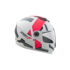 CASCO HAWK RS1F BLANCO FUCSIA MATE C/GRAFICO en internet