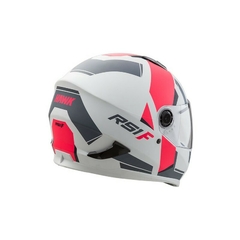 CASCO HAWK RS1F BLANCO FUCSIA MATE C/GRAFICO - FRASER MOTOS