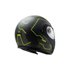 CASCO REBATIBLE HAWK RS5 RESISTANCE NEGRO/FLUO MATE en internet