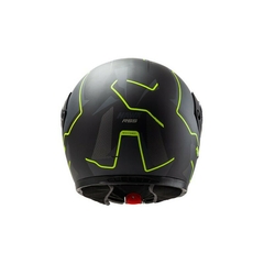 CASCO REBATIBLE HAWK RS5 RESISTANCE NEGRO/FLUO MATE - FRASER MOTOS