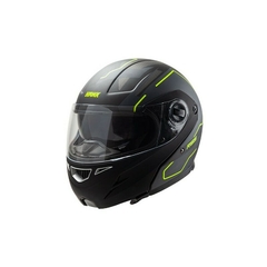 CASCO REBATIBLE HAWK RS5 RESISTANCE NEGRO/FLUO MATE - tienda online