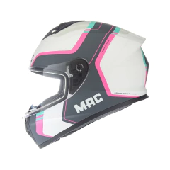 CASCO 801 STARTER QURBIK BLANCO ROSA MATE