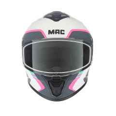 CASCO 801 STARTER QURBIK BLANCO ROSA MATE - comprar online