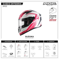 SPEED SUZUKA BLANCO ROSA - tienda online