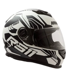 CASCO RS11 REVO BLANCO HAWK DOBLE VISOR - comprar online