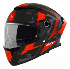 CASCO THUNDER 4 SV MOUNTAIN ROJO NARANJA MATE