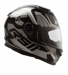 CASCO RS11 REVO NEGRO HAWK DOBLE VISOR