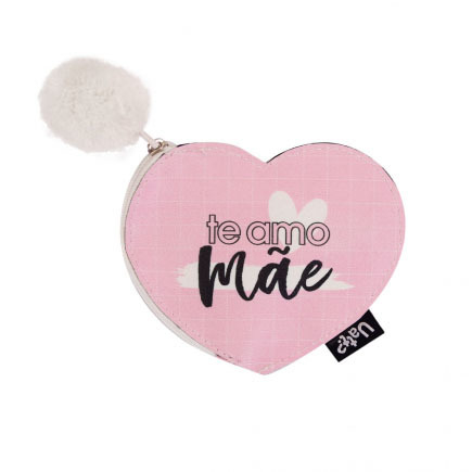 Niqueleira Shape Coração Te Amo Mãe