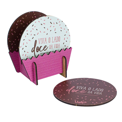 Porta Copos com Suporte - Chocoladies