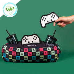 Almofada Porta Pipoca Controle - Game Geek - comprar online