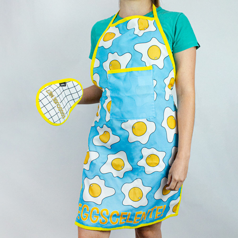 Avental Com Pegador - Eggscuse-me