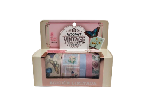 Cintas Washi "Vintage" - Ibi Craft