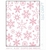 Carpeta de Texturado 4.25" Copo Nieve - Sunlit