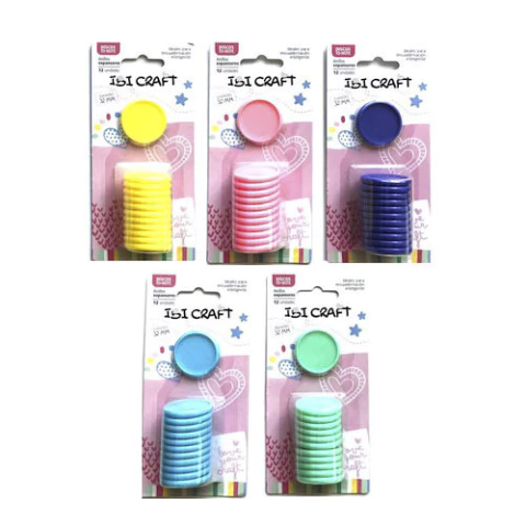 Discos de Expansión 32mm Colores Clásicos - Ibi Craft