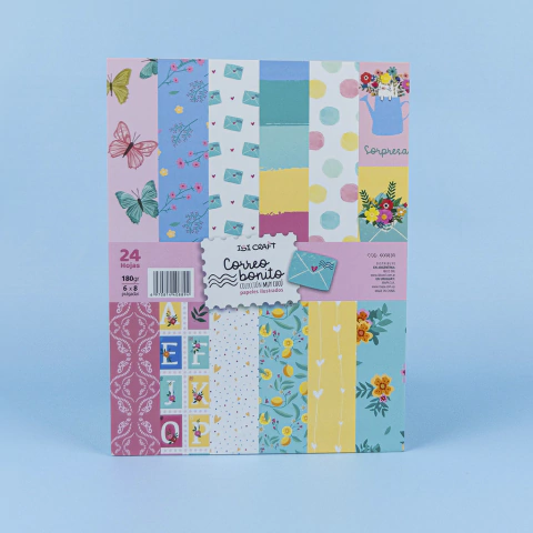 Papeles Especiales 15x20cm "Correo Bonito" - Ibi Craft
