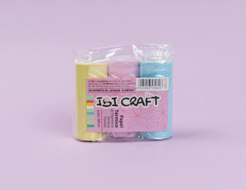 Rollos Térmicos Colores Pasteles x3 - Ibi Craft