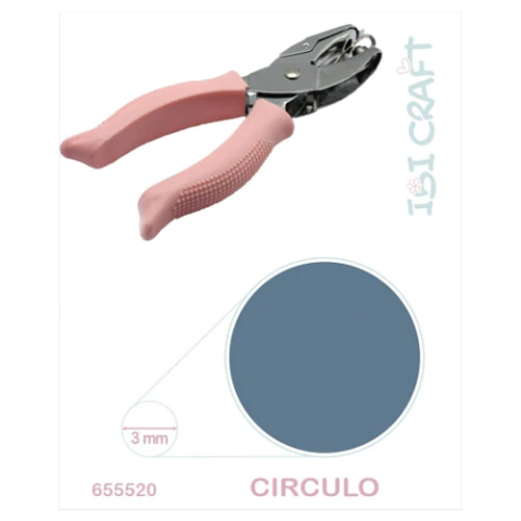 Perforadora Pinza 3mm Círculo - Ibi Craft