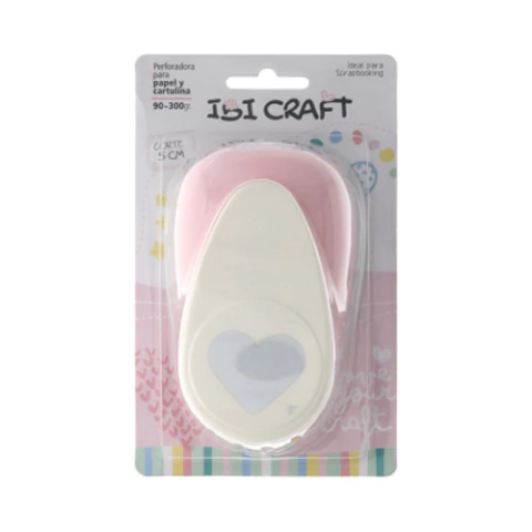 Perforadora para Papel 50mm Corazon - Ibi Craft