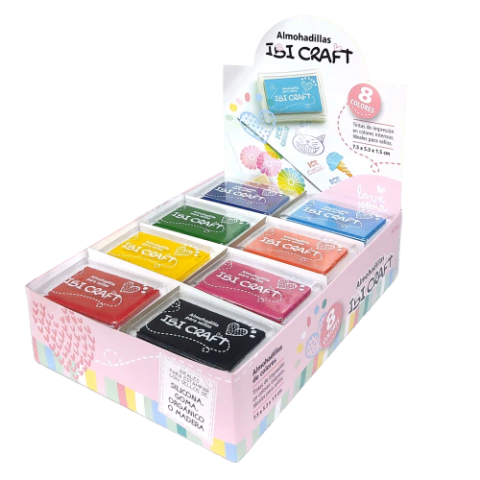 Almohadillas con Tinta x24 - Ibi Craft