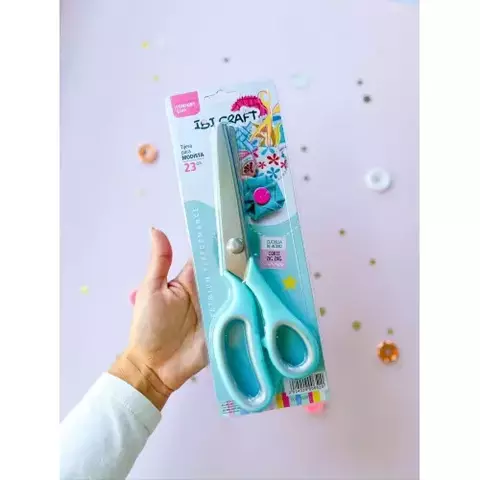 Tijera para Modista 23cm zig-zag