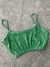 Cropped Jade Alcinha Canelado 2.0 - GRINGAS STORE