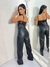 Calça Wide Leg Courino - comprar online