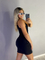 Vestido Canelado Alcinha Preto na internet