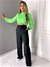 Calça Pantalona Yas Preta